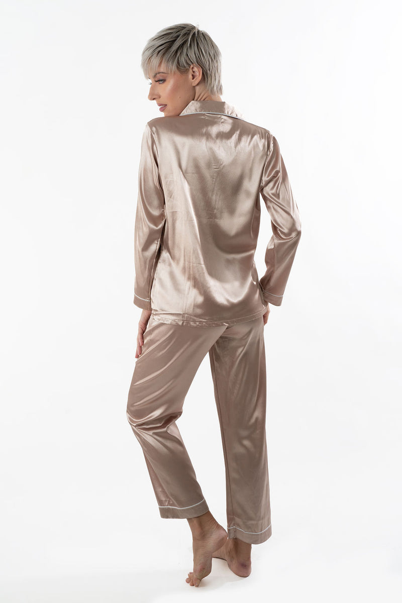 Luxurious Pajamas Set Sand