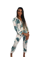 Villa Scenes Pant Set in Paradise